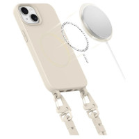 Tech-Protect MagNecklace MagSafe iPhone 14 Case - Beige