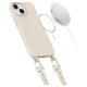 Tech-Protect MagNecklace MagSafe iPhone 14 Case - Beige