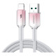 Joyroom S-A42 Crystal-Clear Series 3A USB-A - Lightning cable 1.2m - white