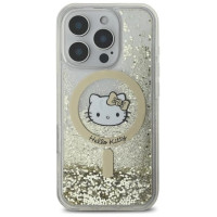 Hello Kitty Liquid Glitter Fever MagSafe Case for iPhone 16 Pro Max - Gold