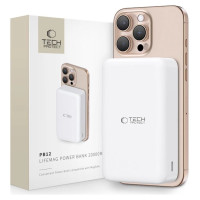 Tech-Protect Powerbank Tech-Protect PB12 LifeMag MagSafe 20000MAH - white