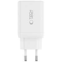 Tech-Protect NC45W-GAN 2-PORT PD45W Charger + TYPE-C CABLE - white