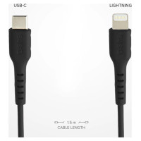 SBS TECABLELIGTC1K USB-C - Lightning cable 1m - black