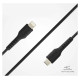 SBS TECABLELIGTC1K USB-C - Lightning cable 1m - black