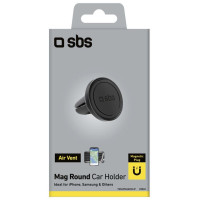 SBS TESUPMAGMCLIP smartphone holder magnetic, for air vent - black