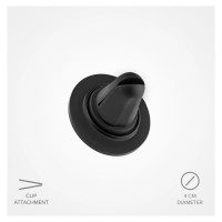 SBS TESUPMAGMCLIP smartphone holder magnetic, for air vent - black