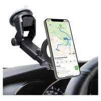 SBS TESUPMAGRINGEXT Smartphone Holder for Dashboard and Windshield, MagSafe Compatible - Black