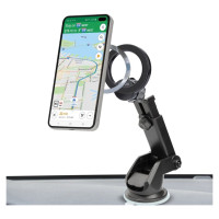 SBS TESUPMAGRINGEXT Smartphone Holder for Dashboard and Windshield, MagSafe Compatible - Black