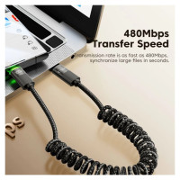 Tech-Protect UB20T Ultraboost USB Type-C Cable PD100W/5A 180cm - Black