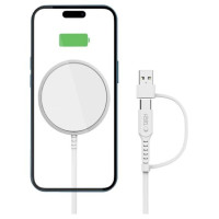Tech-Protect QI15W-A44 Magnetic Wireless Charger with MagSafe - White