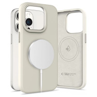 Tech-Protect Silicone PU Case MagSafe for iPhone 15 Pro Max - Beige