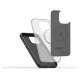 Tech-Protect Silicone PUZ MagSafe iPhone 15 Pro Max Case - Gray