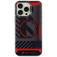 Audi IML Sport MagSafe iPhone 16 Pro Max 6.9" black/black hardcase AUS-IMLMIP16PM-RSQ/D2-BK