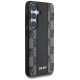 Dkny Leather Checkered Pattern MagSafe Case for Samsung Galaxy S25 Black