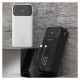Dudao K15MAX 30000mAh PD 22.5W Powerbank with Built-in Cables - Black