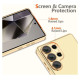 Tech-Protect MagFlex MagSafe Case for Samsung Galaxy S25 Ultra - Transparent Gold