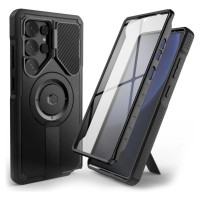 Tech-Protect Kevlar MagSafe+ Case for Samsung Galaxy S25 Ultra - Black