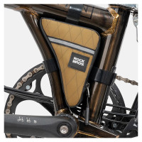 Rockbros Triangle Bike Frame Bag 0.3l - Brown