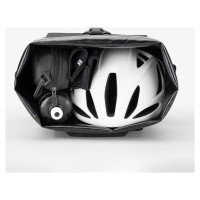 Rockbros Bike Bag with Backpack Function, Waterproof, with Helmet Attachment 18l - Black