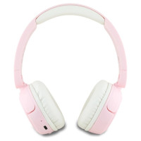 Hello Kitty Face Logo Bluetooth On-Ear Headphones - Pink