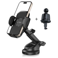Tech-Protect V3 Car Holder for Dashboard, Windshield or Air Vent Mount - Black