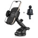 Tech-Protect V3 Car Holder for Dashboard, Windshield or Air Vent Mount - Black