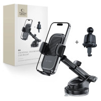 Tech-Protect V8 Car Holder for Dashboard, Windshield or Air Vent Mount - Black
