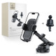 Tech-Protect V8 Car Holder for Dashboard, Windshield or Air Vent Mount - Black