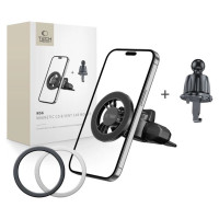 Tech-Protect N56 Magnetic MafSafe Car Holder CD Slot Mount - Black