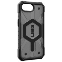 UAG Pathfinder Clear MagSafe iPhone 16e Case - Gray/Black