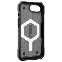UAG Pathfinder Clear MagSafe iPhone 16e Case - Gray/Black
