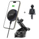 Tech-Protect MM15W-V4 Magnetic MagSafe 15W Car Holder for Cockpit / Windshield / Air Vent - Black