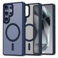 Tech-Protect MagMat MagSafe Case for Samsung Galaxy S25 Ultra - Clear Blue