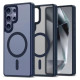 Tech-Protect MagMat MagSafe Case for Samsung Galaxy S25 Ultra - Clear Blue