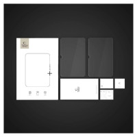 Tech-Protect Glass Fit+ Tempered Glass for Samsung Galaxy Tab S10 FE+ 13.1 620 / X626B
