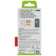 SBS Powerbank SBS 10000 mAh 20W with built-in USB-C cable and digital display - gray