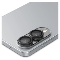 Spigen Optik Pro GLAS.TR "Ez Fit" 2-pack Camera Cover for Samsung Galaxy S25 Edge - Black