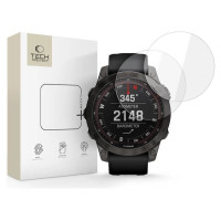 Tech-Protect Glass Fit+ 2-pack tempered glass for Garmin Fenix 7X / 7X Pro - transparent