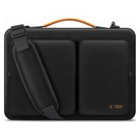 Tech-Protect Defender Bag for Laptop 13-14 - Black and Orange