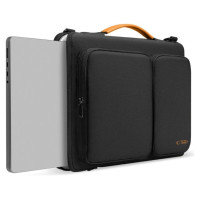 Tech-Protect Defender Bag for Laptop 13-14 - Black and Orange