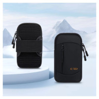 Tech-Protect M6 Universal Sport Armband - Black and Orange