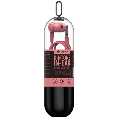 Devia Kintone Headset V2 (3.5mm) Pink
