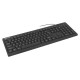 Tellur Basic Wired Keyboard US, USB Black