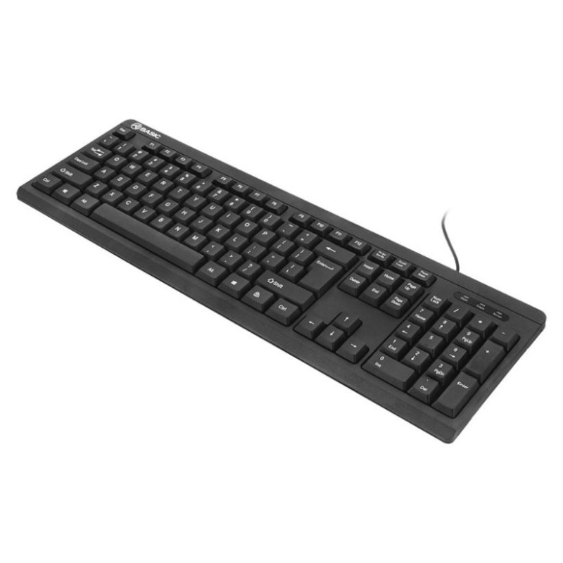 Tellur Basic Wired Keyboard US, USB Black