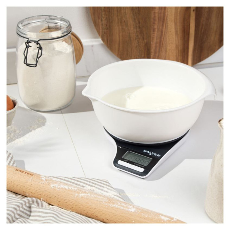 Salter 1089 BCFEU12 Electronic Jug Scale Black/White