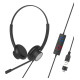 Tellur Voice 320 Wired Headset Binaural Black