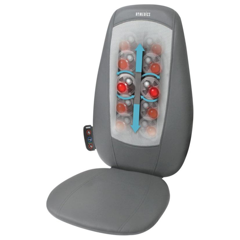 Homedics SBM-180H-EU Shiatsu Massage Chair for Back and Shoulders with Heat