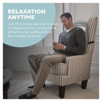 Homedics SBM-180H-EU Shiatsu Massage Chair for Back and Shoulders with Heat