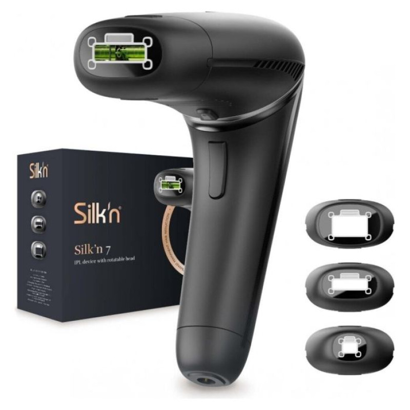 Silkn IPL 7 Series Epilator 600k Black (SEV1PE1001)