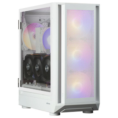 Zalman i6 White, RGB fan x4 T/G